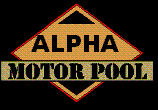 ALPHA MOTOR POOL LOGO
