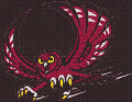 LOGO ATTACKING OWL FLIGHT